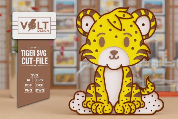 Animal 3d SVG Crafting File for CNG Cut