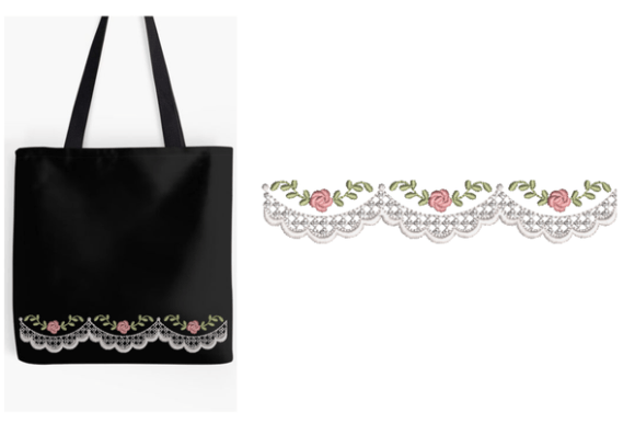 Border Embroidery Designs: Elevating Everyday Creations with Exquisite Detail