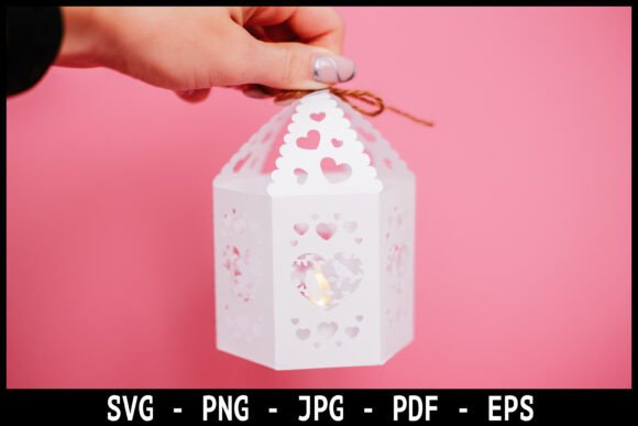 Valentine Lantern Template: Create Stunning 3D Paper Art