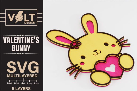 Valentines Day Special Bunny Home Craft